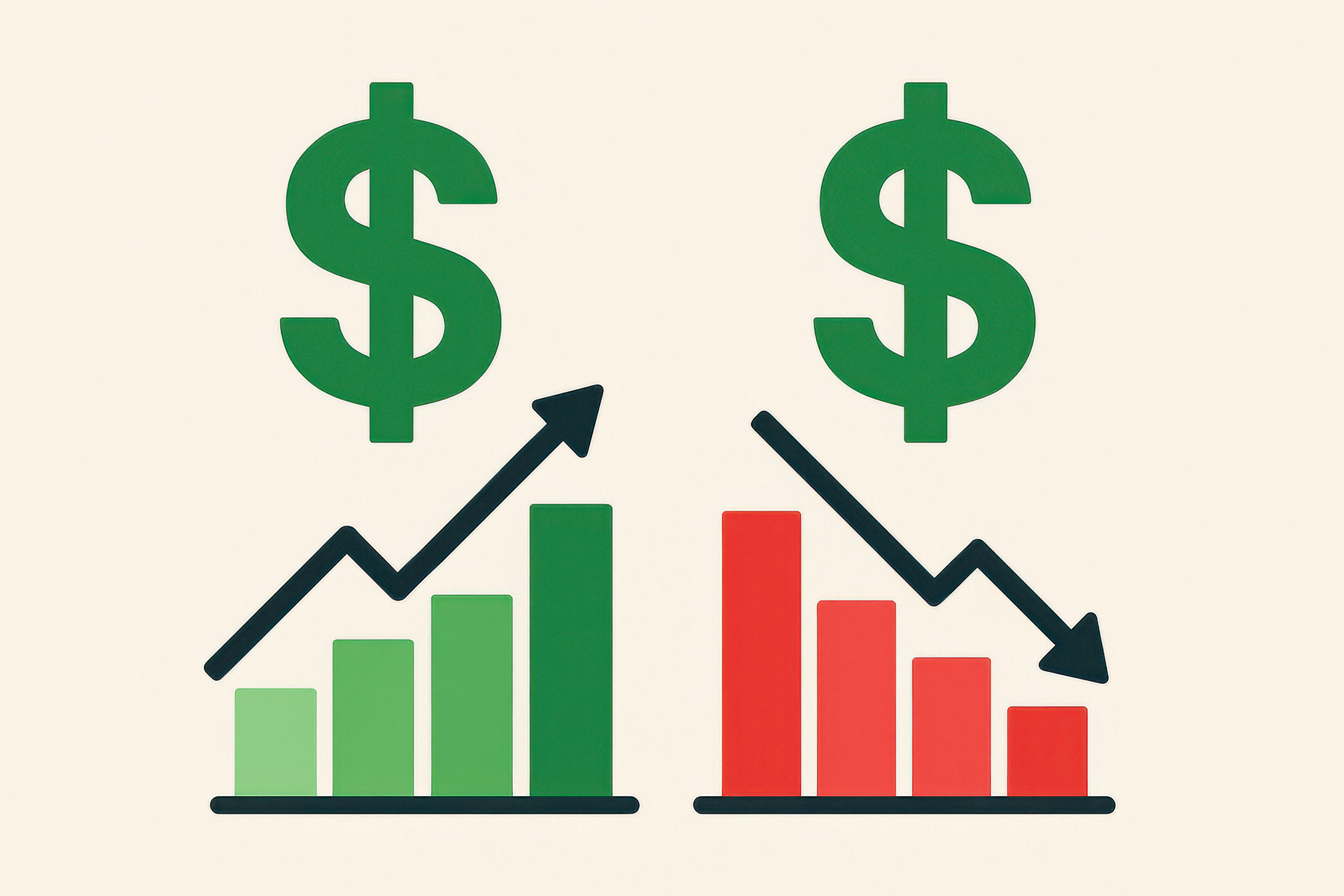 Photography workshop revenue vs profit breakdown showing $62,000 gross and $16,300 net profit